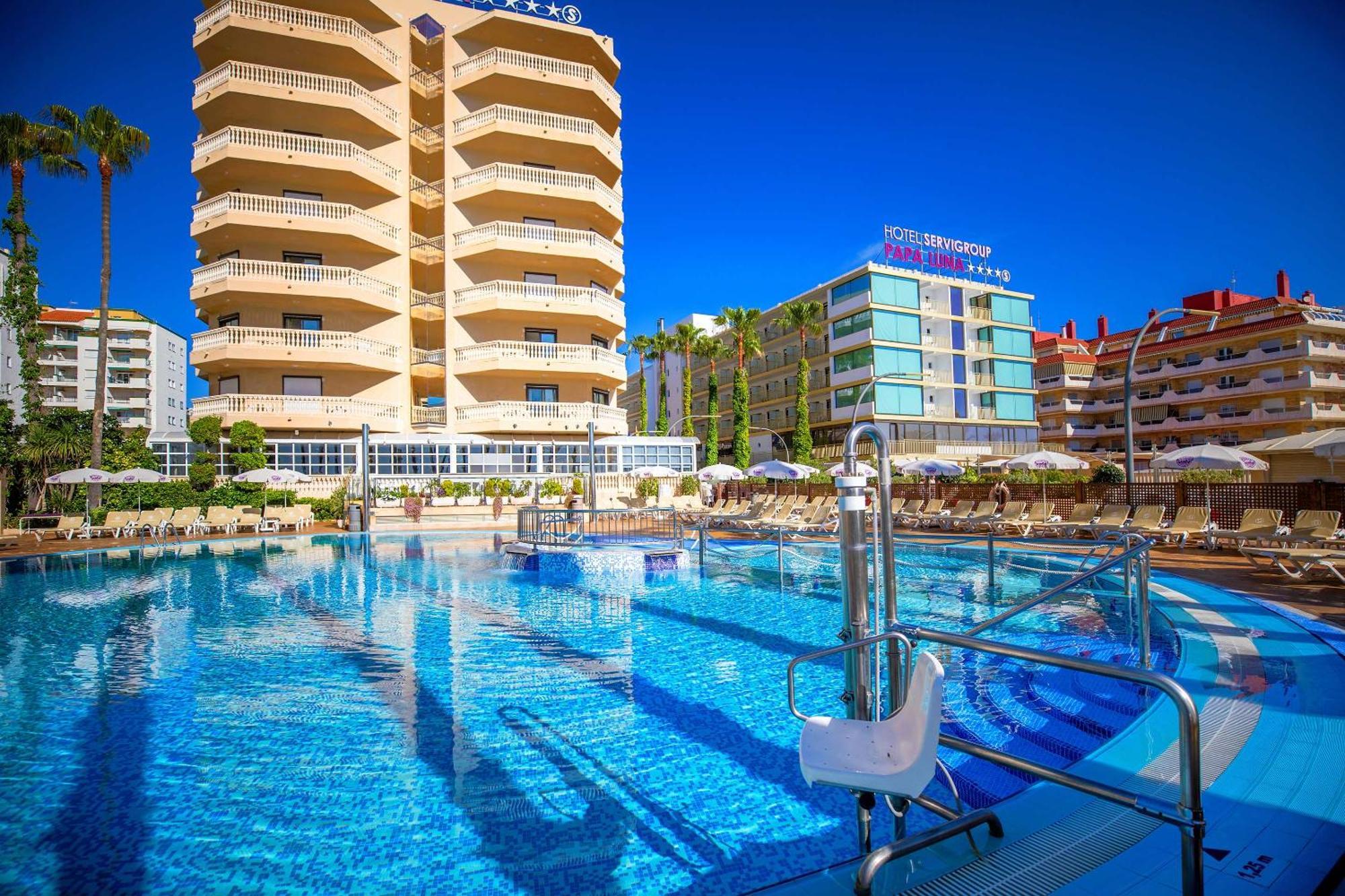 Hotel Servigroup Papa Luna Peñíscola Eksteriør billede